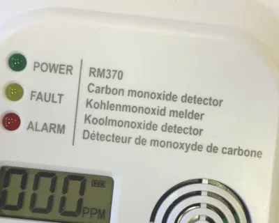 Co melder met digitaal display 